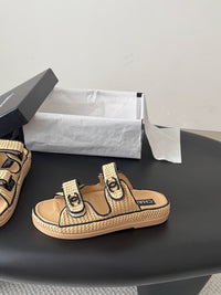 26S Tweed Sandals