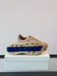 Terrace Leather Check Sneakers