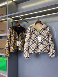 Reversible Check Jacket
