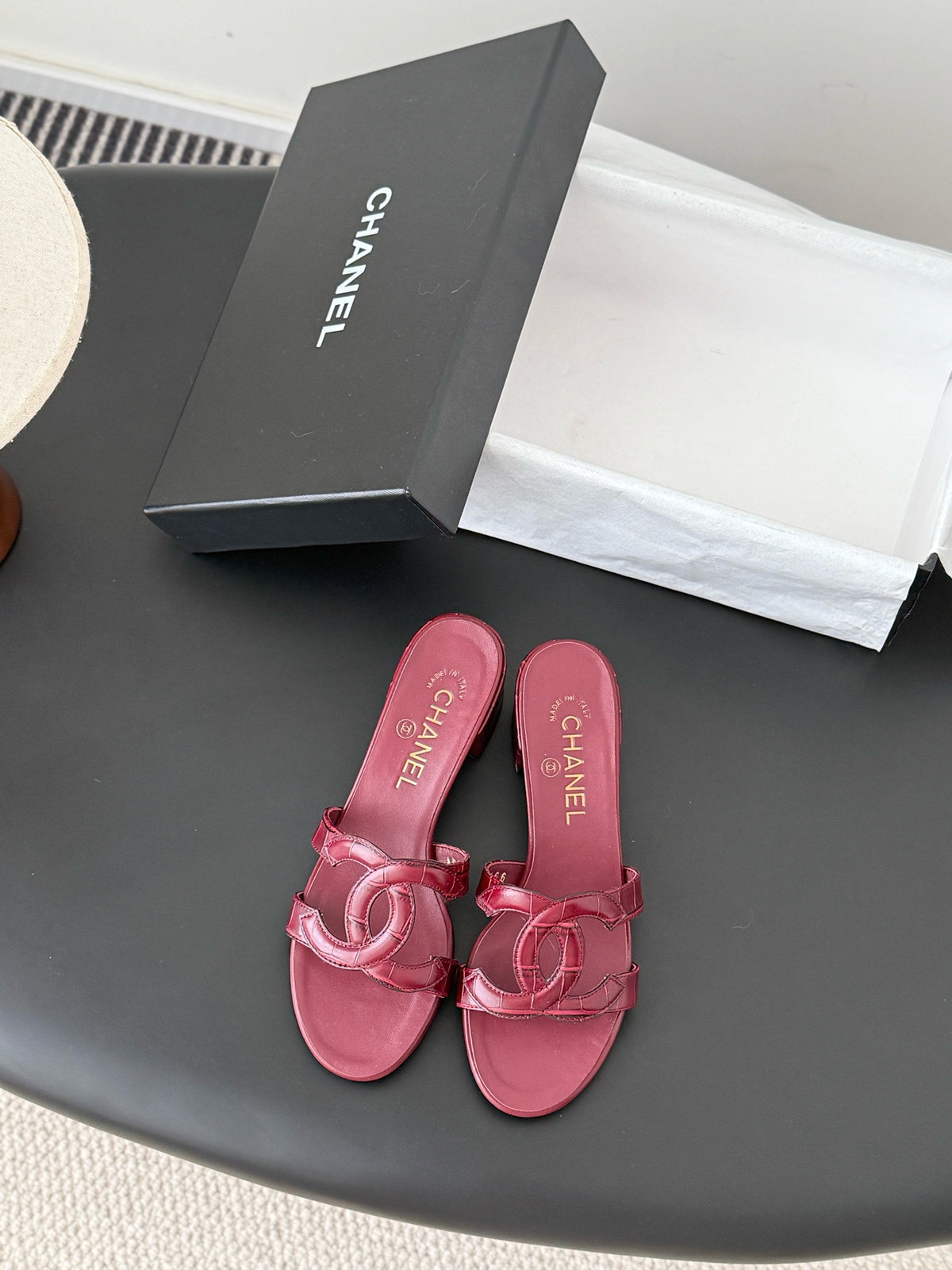 26P Logo Sandals