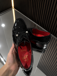 Chambeliss Patent Leather Derby Shoes