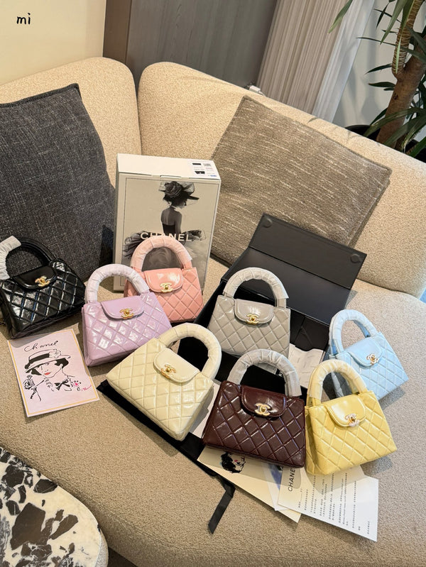 Mini Top Handle Flap Bag
