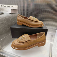 Quilted Leather Loafers