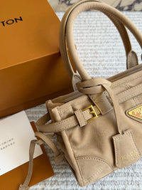 Suede Mini Bonnie Handbag