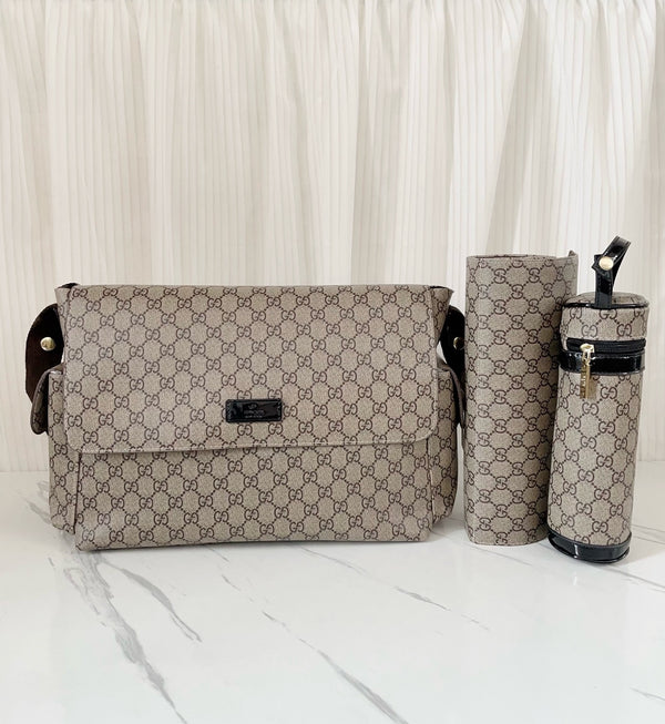 Monogram Nursery Bag Set