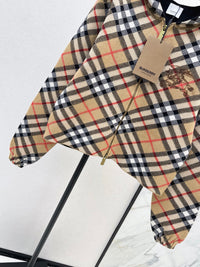 26S Check Hooded Jacket