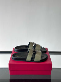 Garavani VLogo Calf Leather Slides
