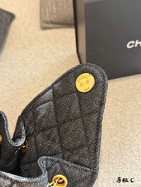 25C Bag Black Denim