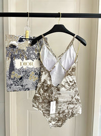 Toile de Jouy 2-Piece Swimsuit