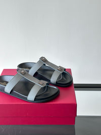 Garavani VLogo Calf Leather Slides