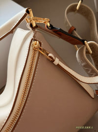 Puzzle Edge Top-Handle Bag