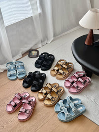 26S Tweed Sandals