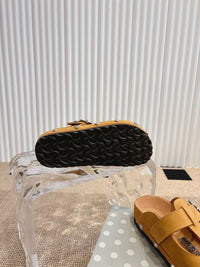 Paris Chunky Suede Clogs