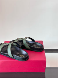 Garavani VLogo Calf Leather Slides