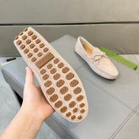 Suede Driver Loafers