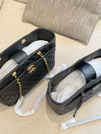 Two Tone Shopping Tote