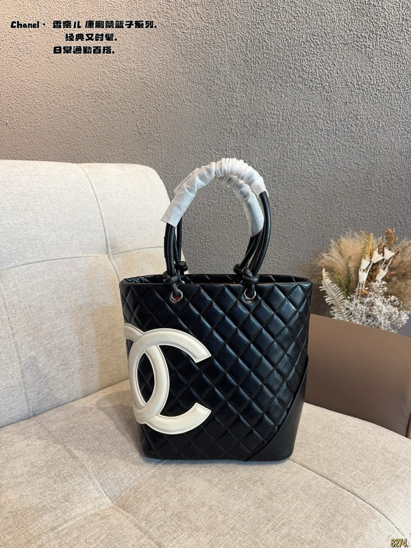 Cambon Ligne Tote Calfskin