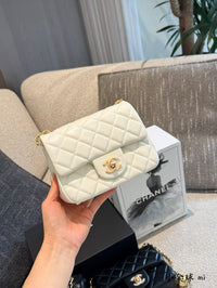 Mini Classic Flap Bag Lambskin