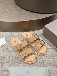 Suede Sandals