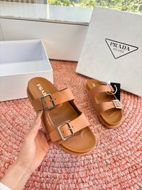 Leather Sliders