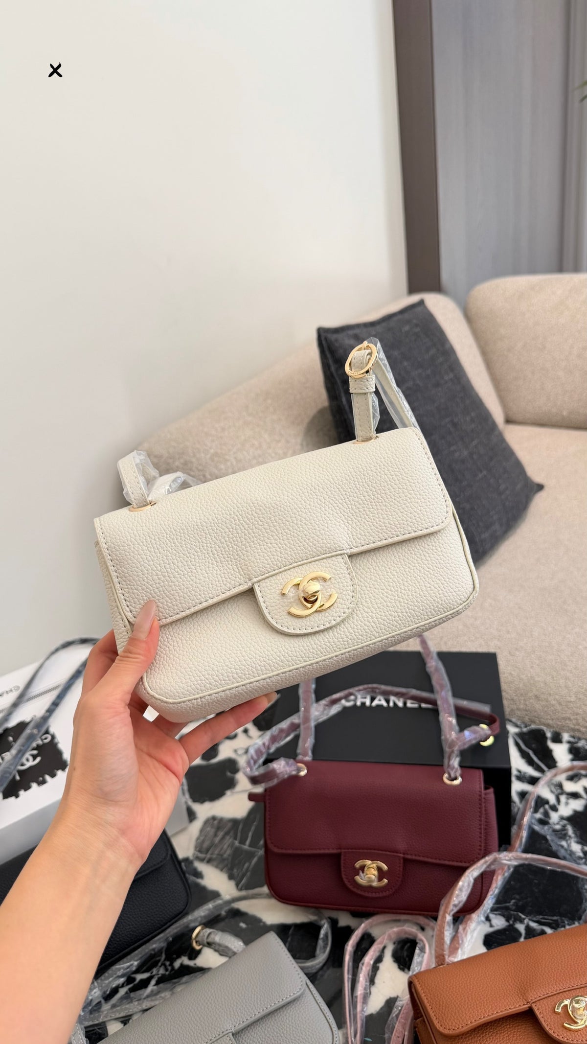 Maxi Mini Flap Bag