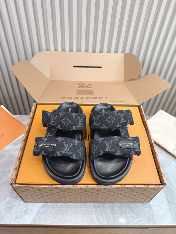 Monogram Comfort Slides