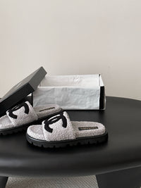26K Plush Slide Sandals