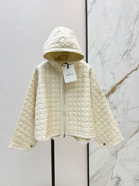 Quilted Hooded Cape