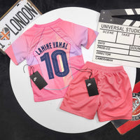 Barcelona Lamine Yamal No.10 Pink Football Kit