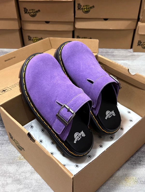 Suede Slingback Mule