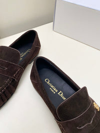 Suede Loafers