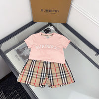 Check Shorts Set