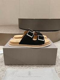 Suede Sandals
