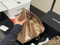 25 Hobo Bag Metallic Rose Gold