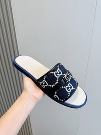 Monogram Slide Sandals