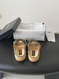 26S Tweed Sandals