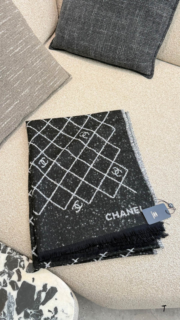 Reversible Logo Scarf
