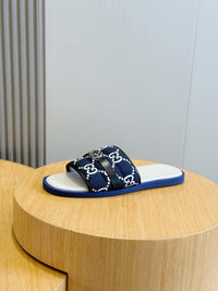 Monogram Slide Sandals