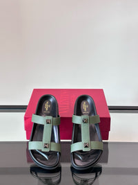 Garavani VLogo Calf Leather Slides