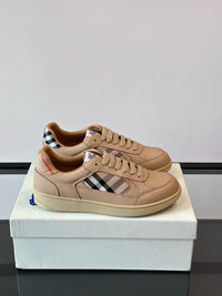 Terrace Leather Check Sneakers
