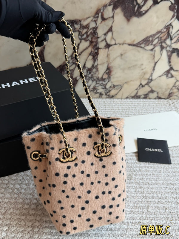 Pony Hair Bucket Bag