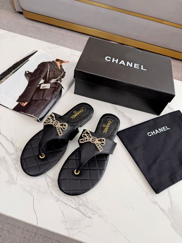 Bow Thong Sandals