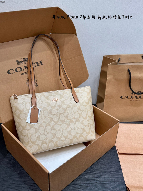 Fiona Zip Tote Bag