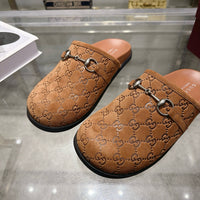 26S Horsebit Suede Mules