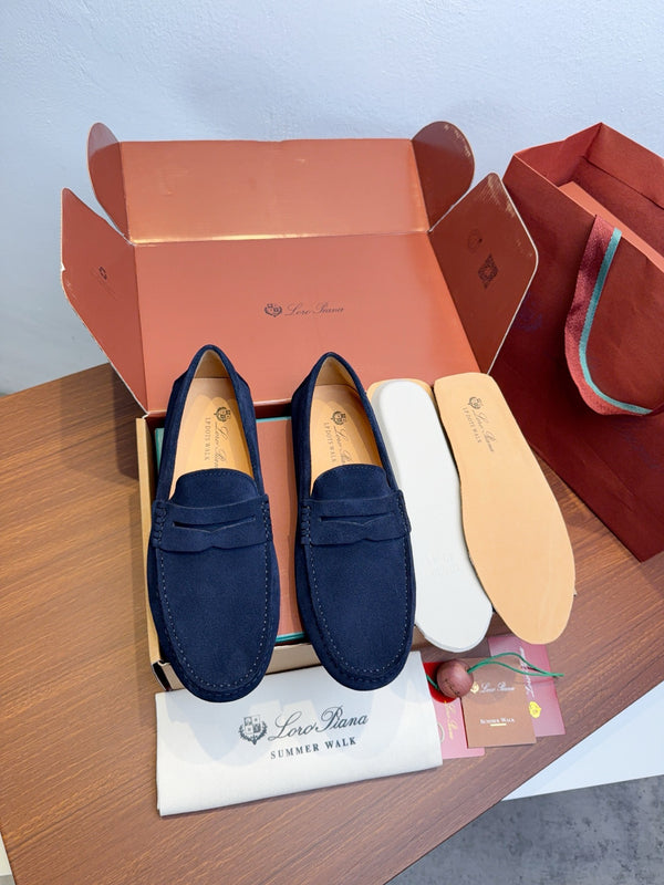 Suede Summer Walk Loafers
