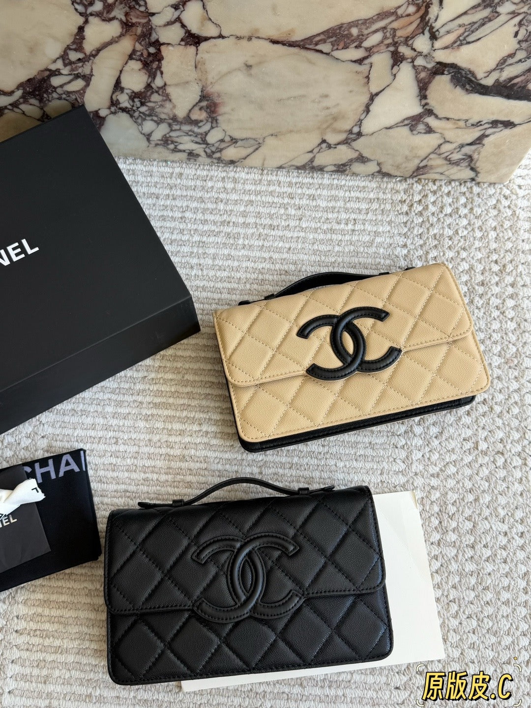 Top Handle Flap Bag