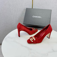 26S Suede Pumps