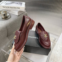 Quilted Leather Loafers
