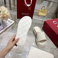 Angelina Platform Slide Sandals