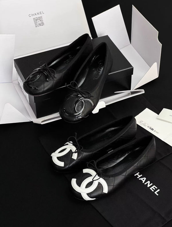 Quilted Lambskin Ballet Flats